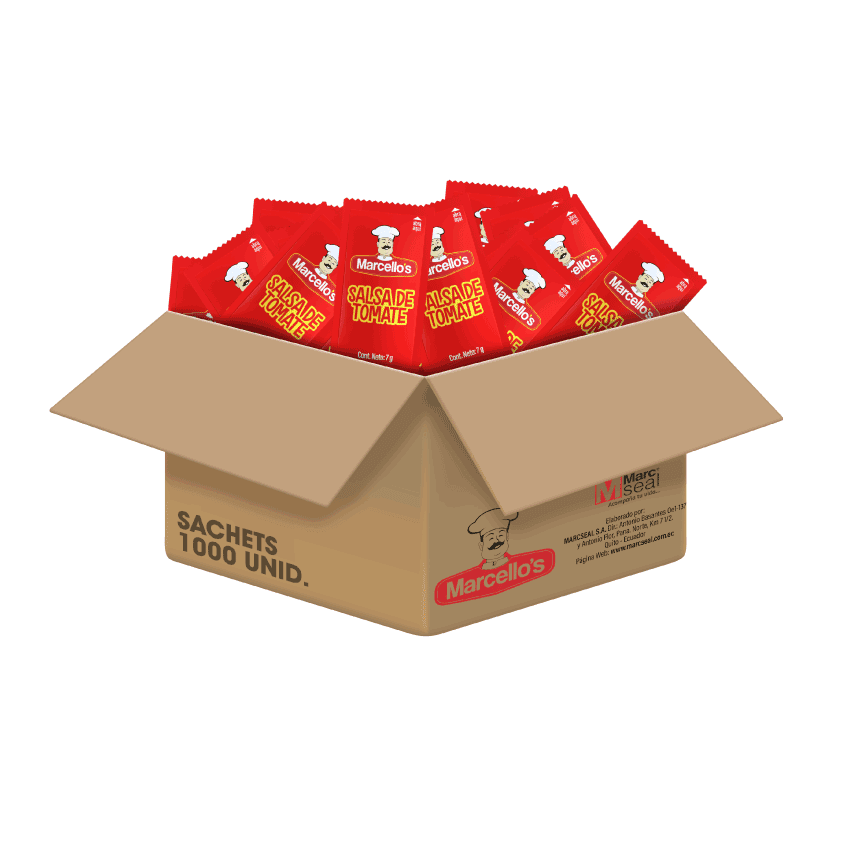 Salsa de Tomate Premium Caja 7g