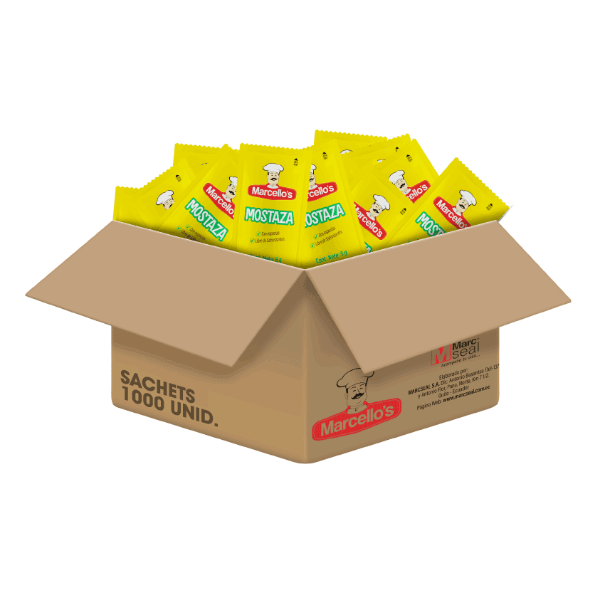 Mostaza Caja 5g