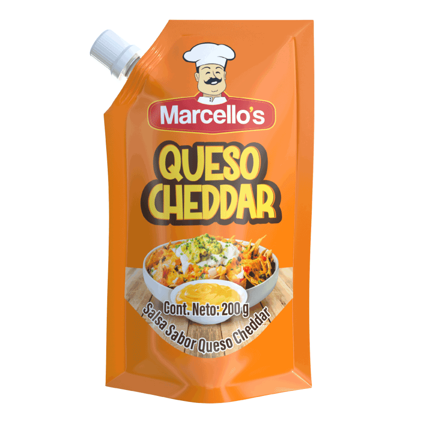 Queso Cheddar Doypack 200g